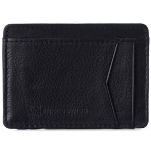 Alpine Swiss Men RFID Safe Minimalist Front Pocket Wallet Leather Thin Card Case